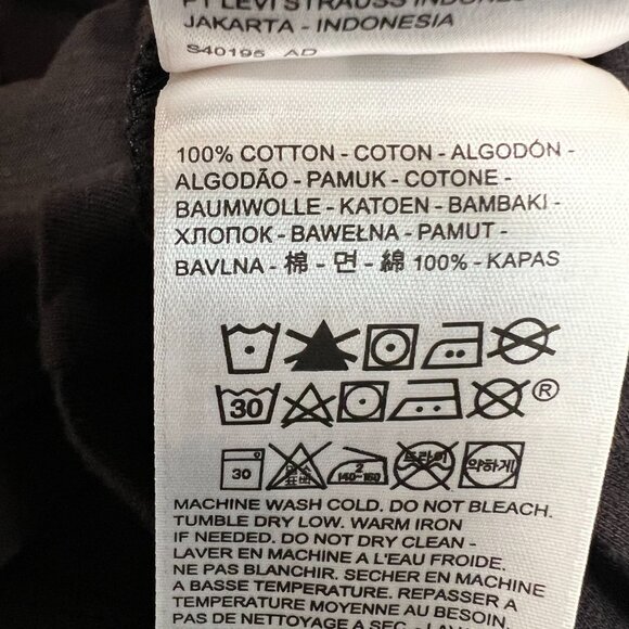 Levi’s Crop Top Muscle Tee with Rainbow Logo Women XL - Picture 8 of 8